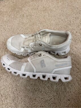 On' Cloud Sneakers in Off-White